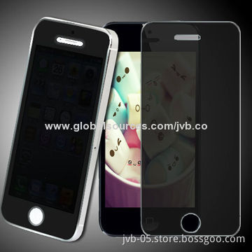 2-way Anti-peeping Tempered Glass Screen Protectors, 9H Anti-scratch